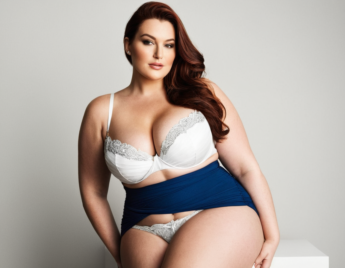 “Embrace Your Curves: A Tribute to Plus-Size Wives’ Beauty,