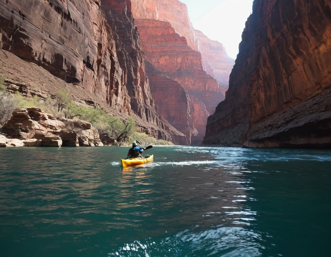 Kayaking Through the Grand Canyon