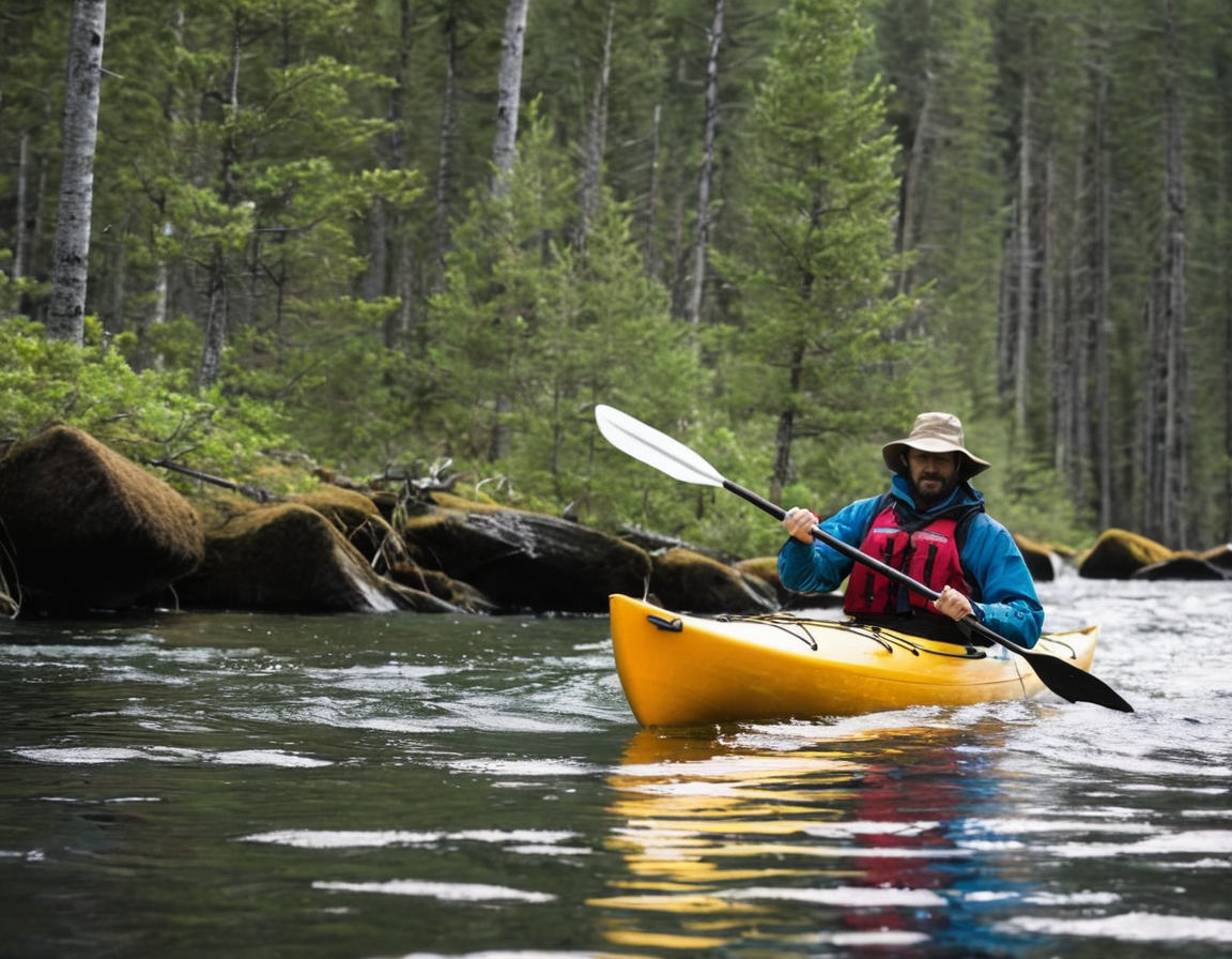 Title: “Kayaking Through the Wilderness: A Guide to Navigating